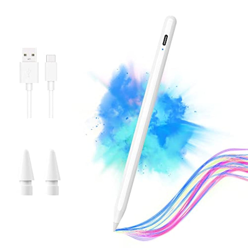 Stylus Pen For Ipad With Tilt Sensitive & Palm Rejection, Active Pencil Compatible With Apple Ipad Pro 11/12.9 Inch, Ipad 6/7/8/9/10Th Generation, Ipad Air 3Rd/4Th, Ipad Mini 5/6Th Gen