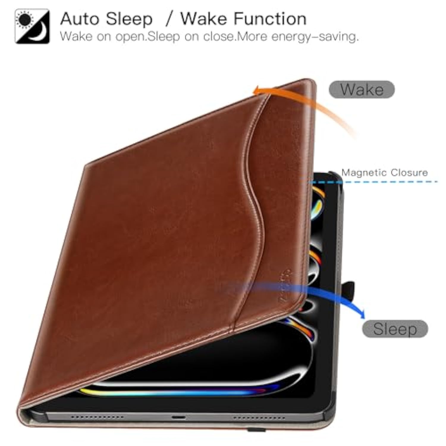 For Ipad Pro 12.9 Case 6Th/5Th/4Th/3Rd Generation 2022/2021/2020/2018, Premium