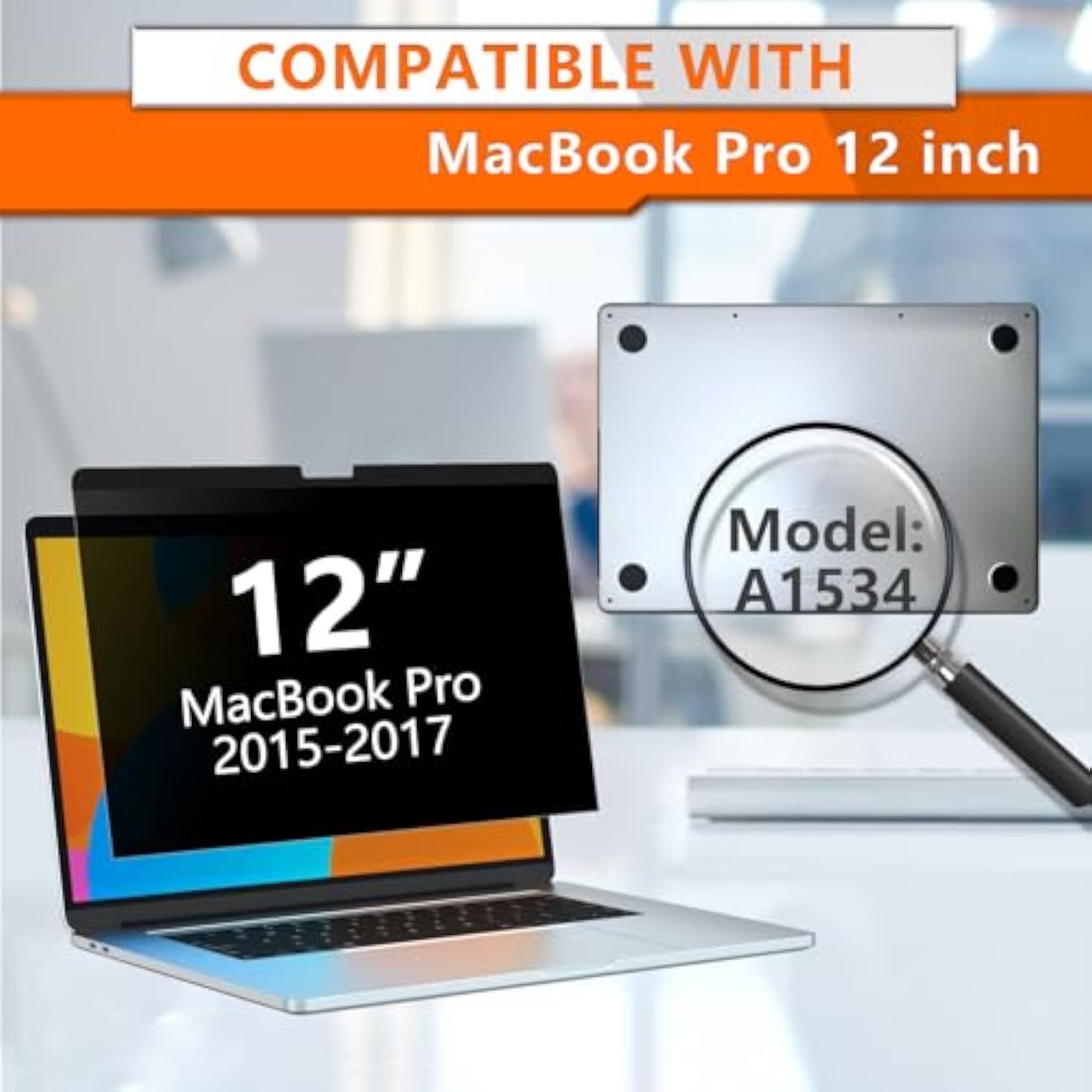MacBook Air 13 Screen Protector,Removable Anti Blue Light Screen Protector