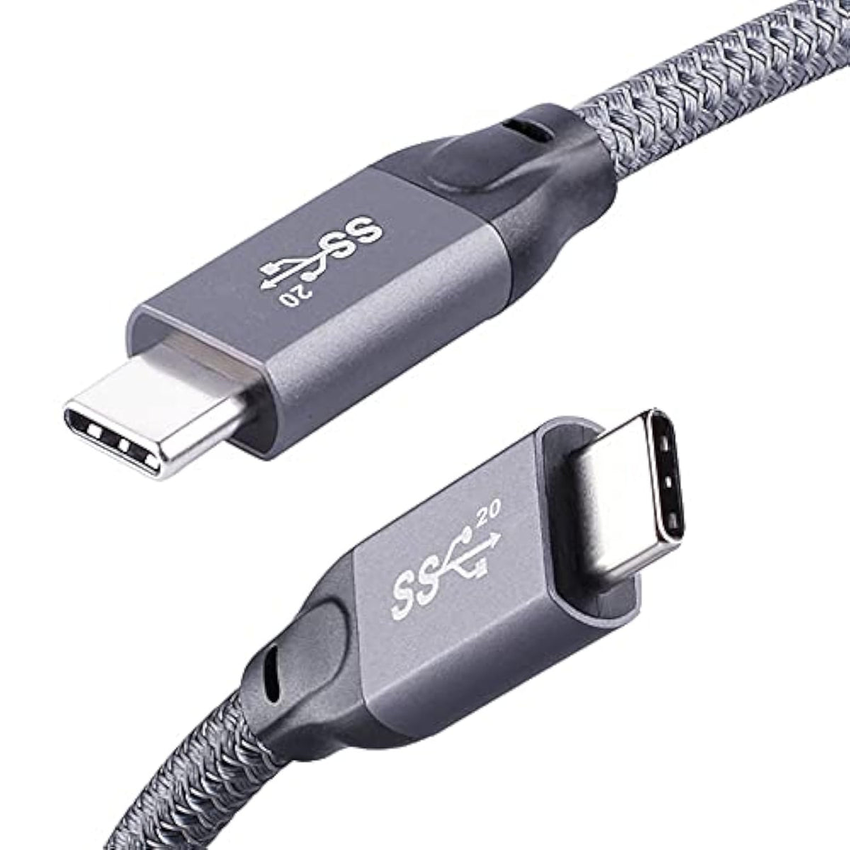 Usb C To Usb C Cable 10Ft, Usbc 3.2 Gen 2 Cable 4K Video 100W Pd Charging Cable, 20Gbps Data For Usb4/Thunderbolt 3/4 Compatible With Macbook Pro/Air, Ipad Pro, Iphone 16 Galaxy S25, Quest