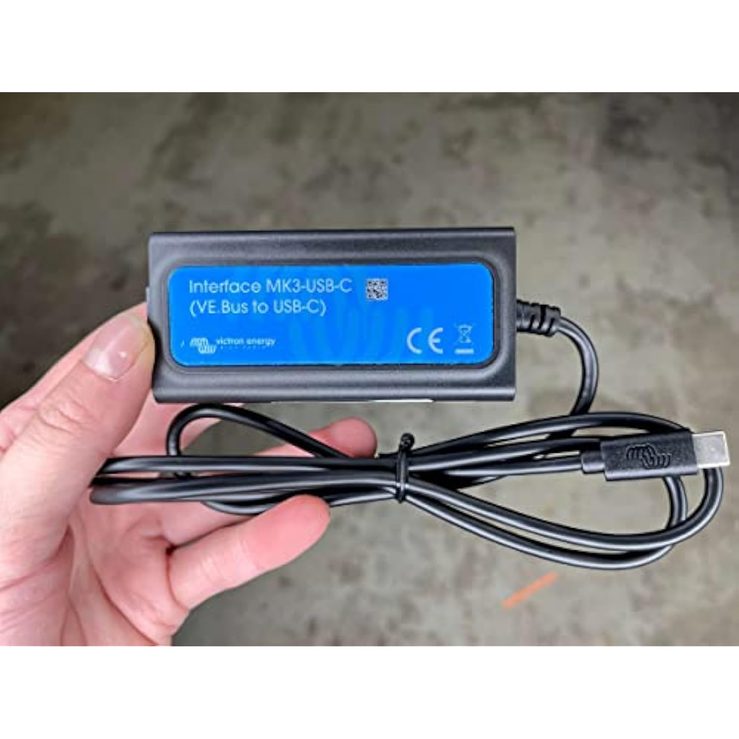 Mk3-Usb-C Interface – Ve.Bus To Usb-C Cable For Gx Device Configuration