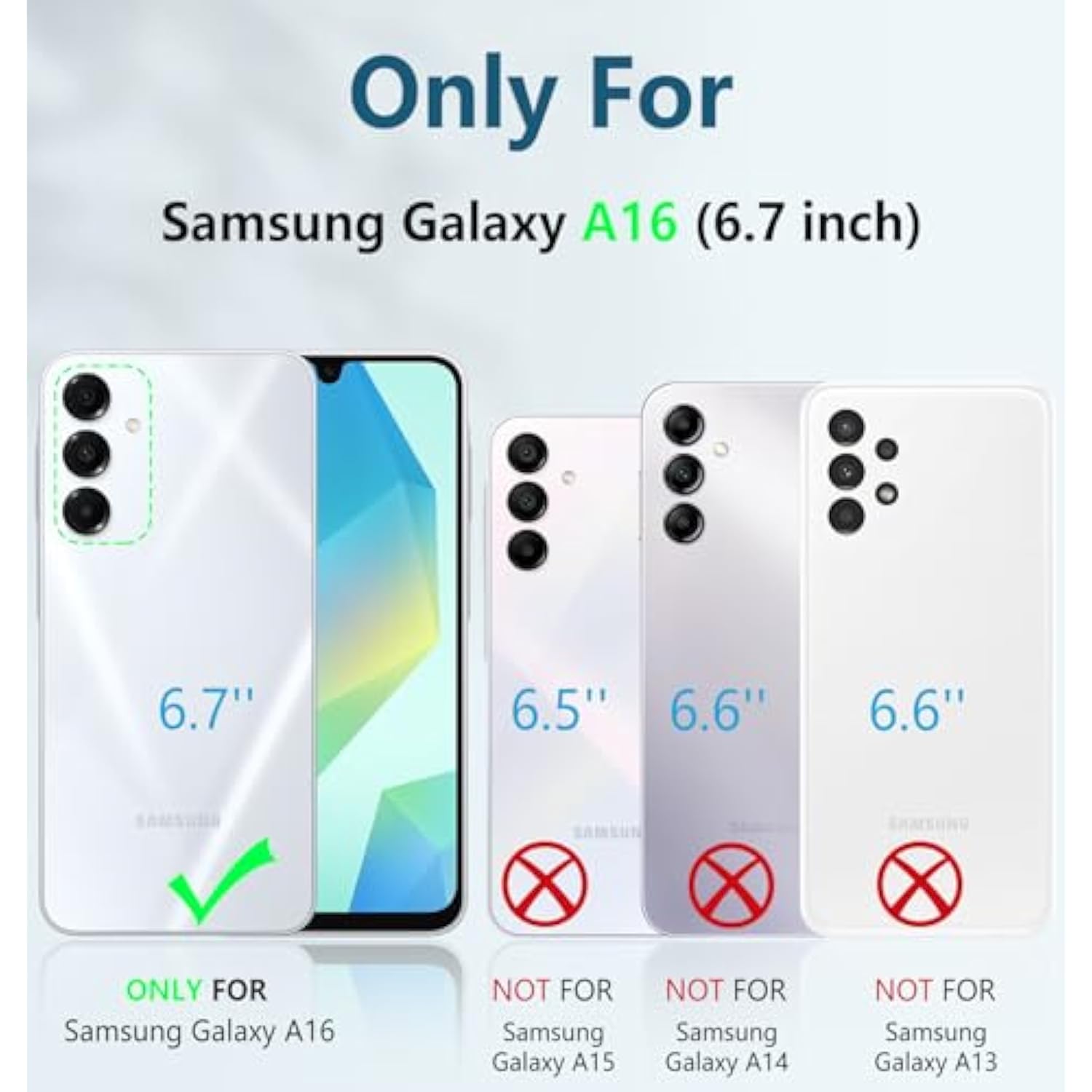 For Samsung Galaxy A16-5G Case: Military Grade Drop Proof Protection Mobile Cover With Kickstand | Matte Textured Rugged Shockproof Tpu | Protective Sturdy Phone Case(Black)