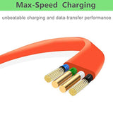 Flip4 Replacement Cable Micro Usb Fast Charger Flat Cord Compatible With Jbl Flip4 Flip3 Clip3 Charge2+ Charge3 Pulse3 Bluetooth Speaker And Logitech Ue Boom3 22Awg Android Phones(3.3Ft)