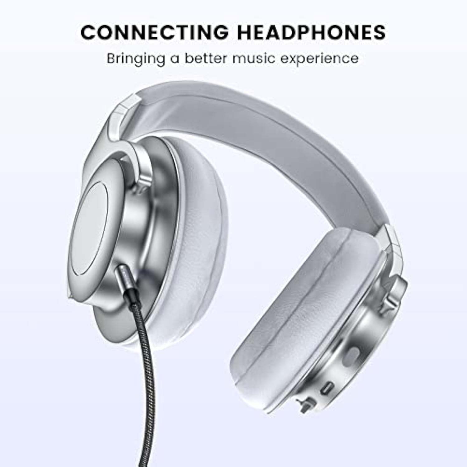 Usb C To 2.5Mm Auxiliary Cable,Usb C To 2.5Mm Trs Hi-Fi Nylon Braided Auxiliar