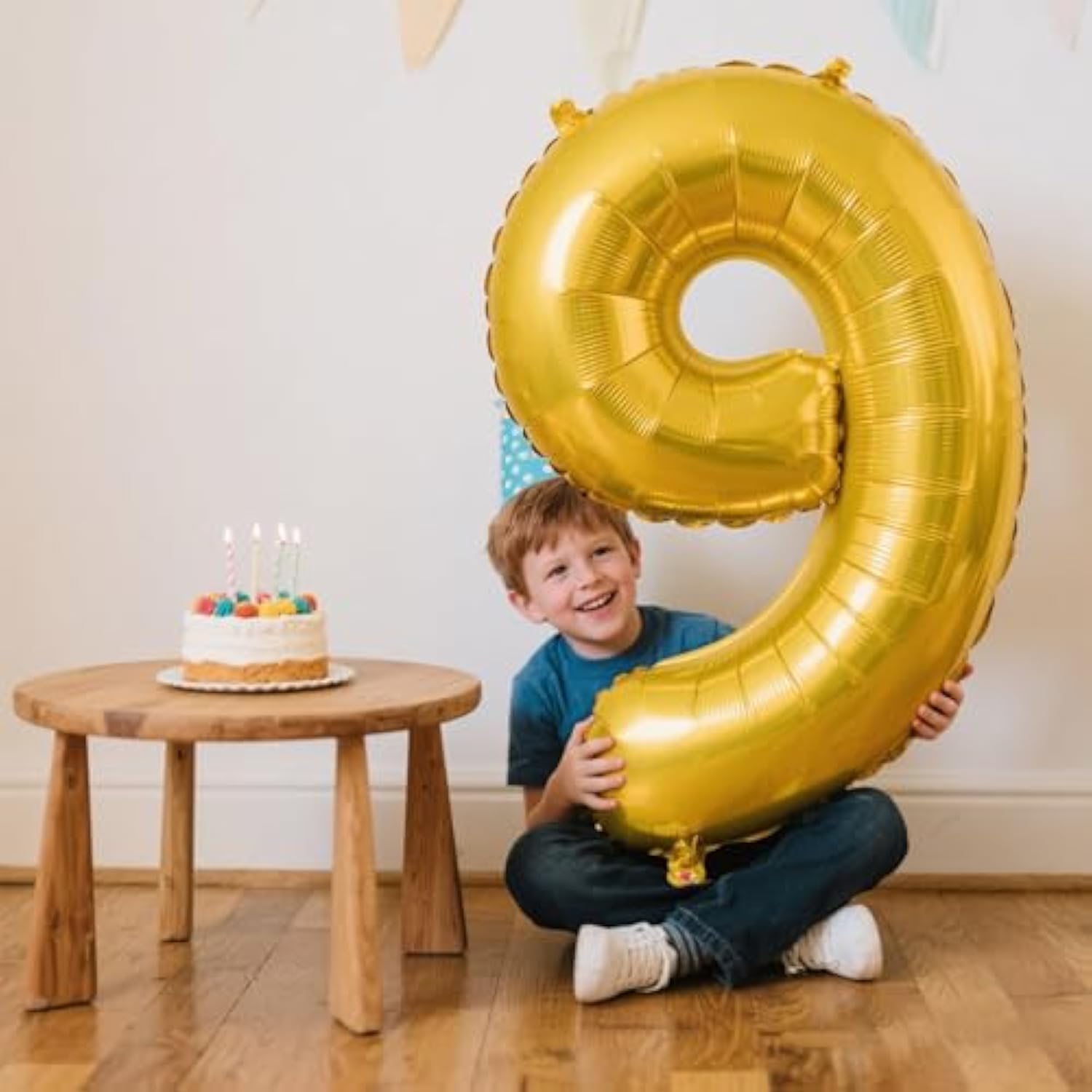 40 Inch Gold Balloon Number 9,Jumbo Mylar Foil Helium Balloon For 9 19Th 29Th 39Th 90Th 99Th Digital Balloons For Birthday Party,Wedding Anniversary Party Decorations