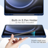 JETech Case for Samsung Galaxy Tab S9 FE 10.9-Inch with S Pen Holder, Soft TPU