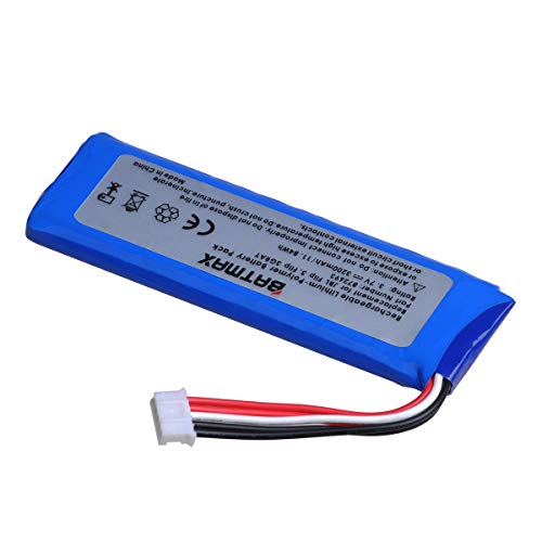 High Capacity 3200mAh Battery + Tools for JBL Flip 3 JBLFLIP3GRAY Portable Bluetooth Speaker fits JBL GSP872693,P763098 03