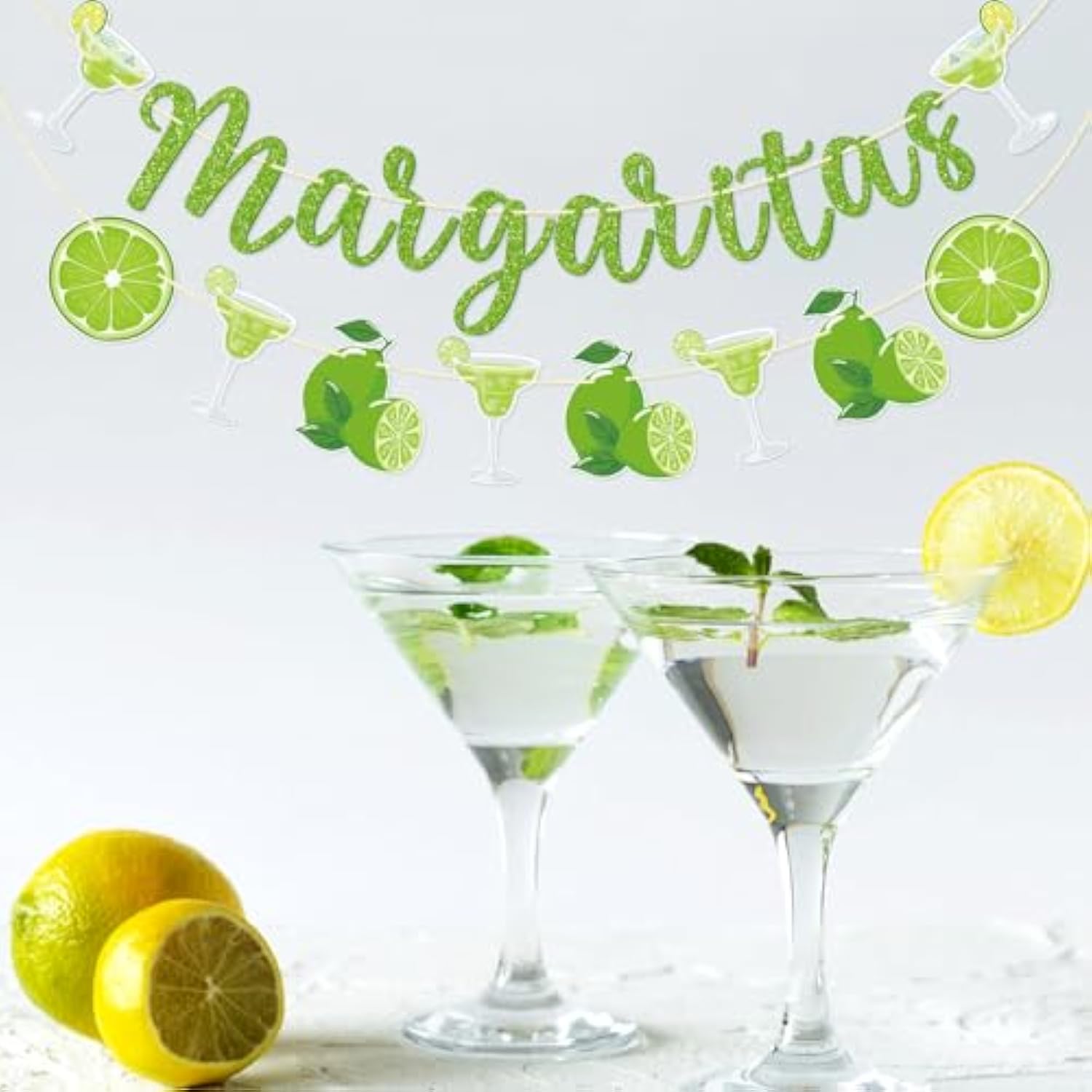 Margarita Banner Pre-Strung Decorations Baby Shower Bridal Shower Mexican Party Decor