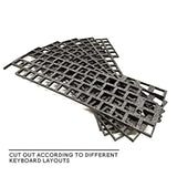 Switch Sound Dampeners Sheet Soft Landing Pads Dimple Foam Sponge (61 Layout)