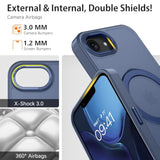 Magnetic Ring Stand Case for iPhone 17E/16E 6.1" - Slim Shockproof Kickstand Phone Case