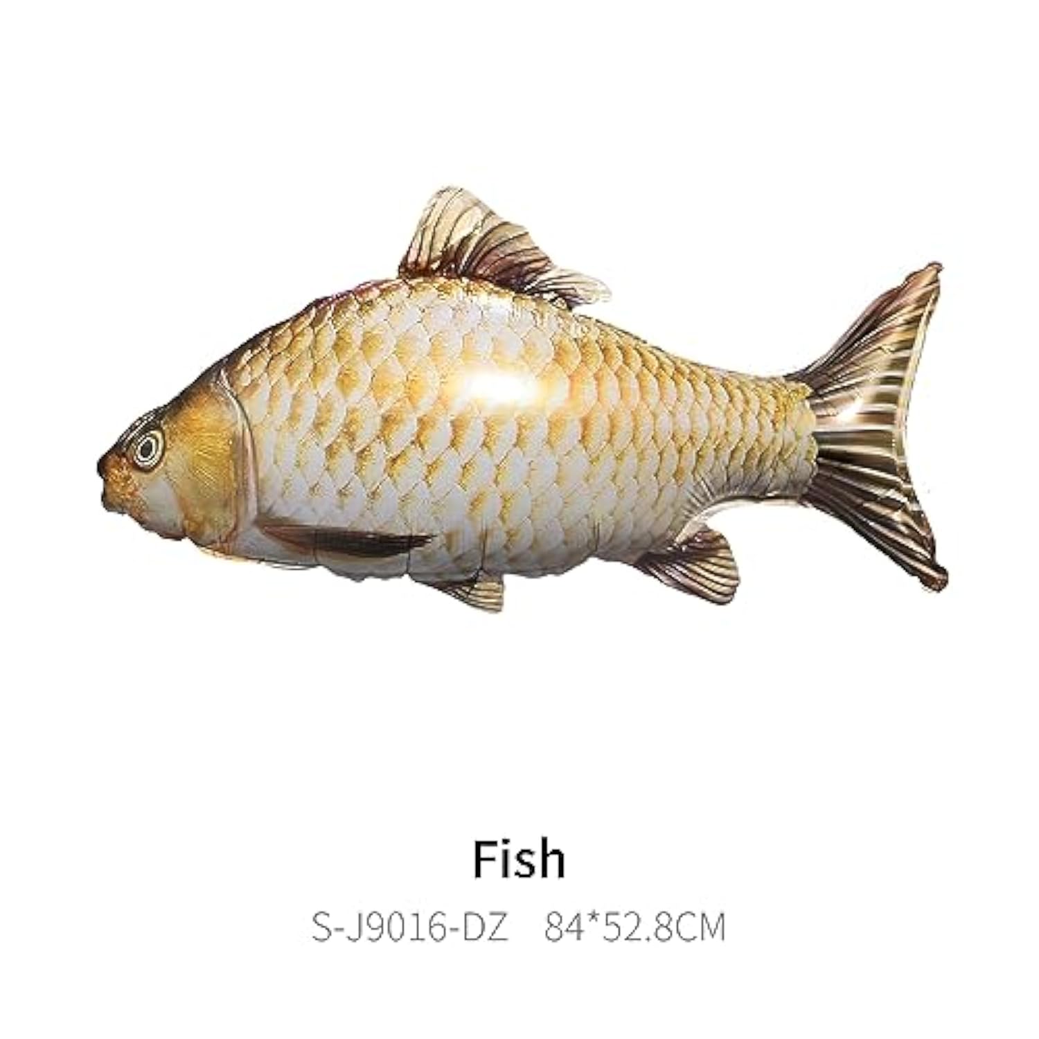 3 Pcs 33" Fish Balloons for Birthday and Gone Fishing Party Decorations Supplies