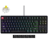 C3 Pro Tkl 80% Wired Mechanical Keyboard, 8K Polling Rate, Qmk/Via Programmable, Hot-Swappable, Rgb Backlit Shine-Through Keycaps, Super Banana Switch, For Windows/Mac