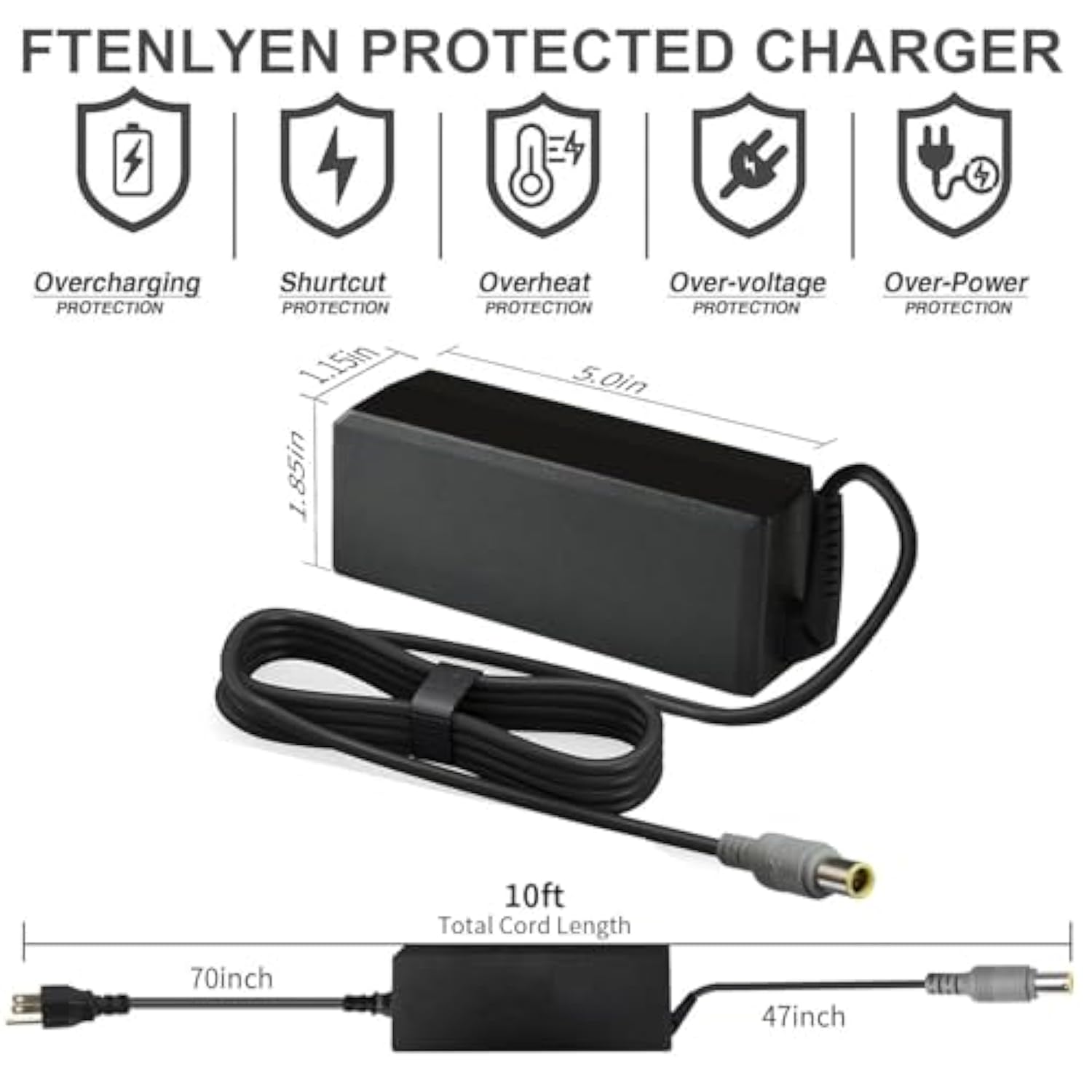 20V 3.25A 65W Adapter For Lenovo Thinkpad T400 T410 T420 T420S T430 T430S T430