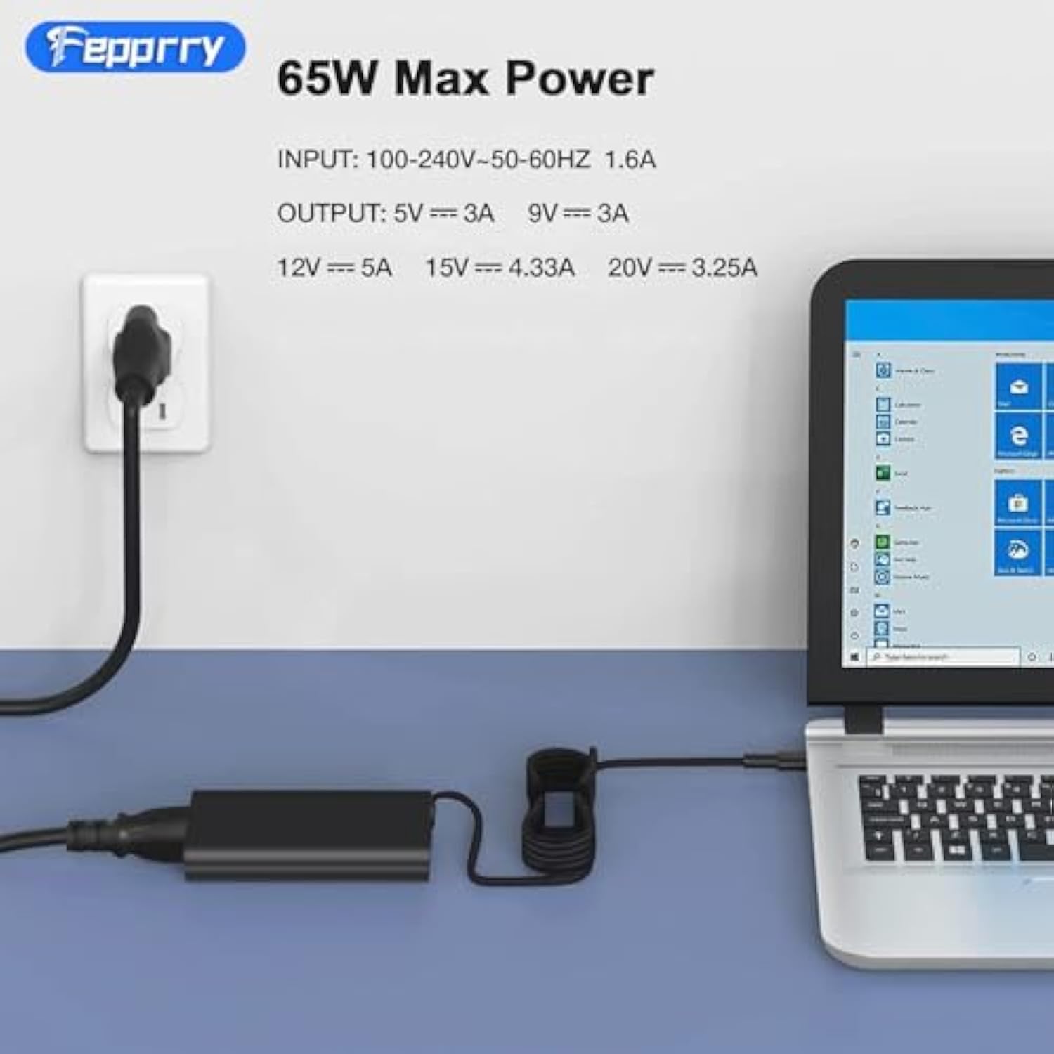 65W 45W Dell Laptop Charger Usb C For Dell Latitude 5420 5520 5320 7420 7430 7