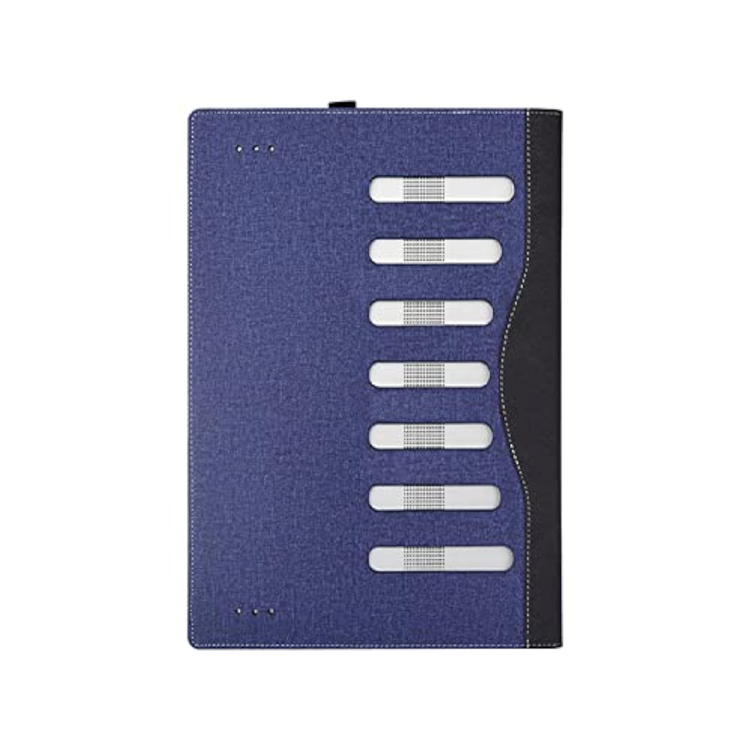 Laptop Cover For 16 Inch Samsung Galaxy Book3 Pro/Galaxy Book3 Pro 360/Galaxy Book 3 Ultra Case?Pu Leather Laptop Bag Protective Shell Accessories (Dark Blue)