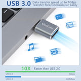 (4-Pack) 2 * Type C Female To A Male Charger Converter & 2 * Usb C Male To Usb Female Otg Adapter, For Iphone 16 15 14 13 Plus Pro Max,Apple Watch 10,Airpods,Ipad,Car,Samsung Galaxy S23 S24 Ultra