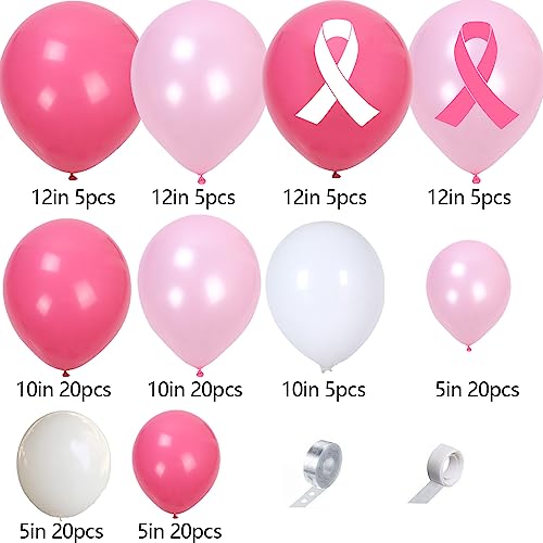 Breast Cancer Awareness Balloon Arch Breast Cancer Awareness Decorations