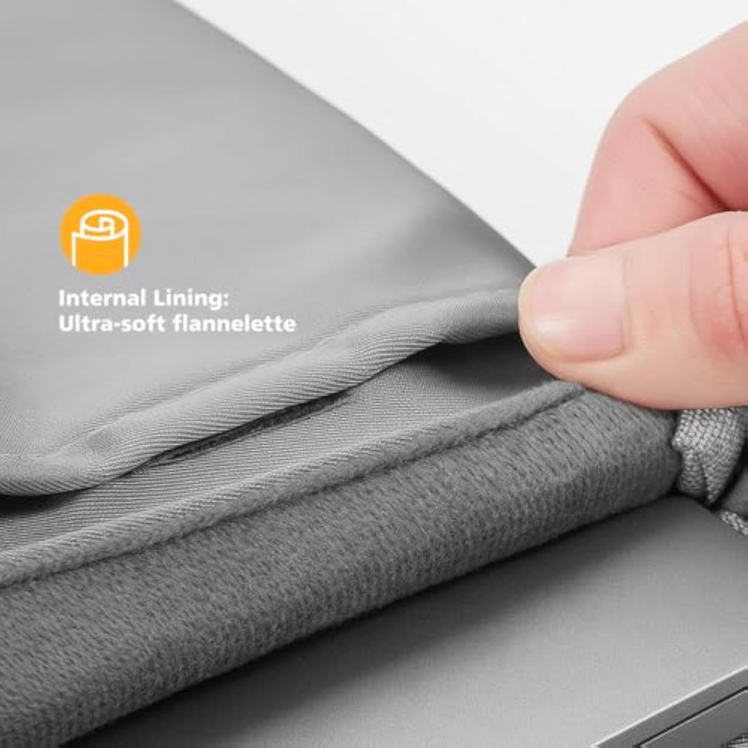 14 Inch Laptop Sleeve Case Computer Bag For Macbook Pro 14 M3 M2 M1/14 Lenovo Ideapad Flex 5 Gen 8/Ideapad Flex 5I/Thinkpad X1 Carbon/Ideapad 3I/Yoga Slim 7I Pro X/14.5" Dell Xps 14/Hp,Grey