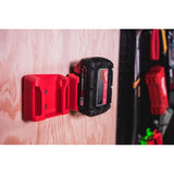 Battery Holder Fits Milwaukee M18 - Work With Milwaukee Packout - Fits Milwaukee M18 Battery - Perfect For Work Van Accessories, Work Bench, Tool Box | Milwaukee Packout Accessories (2-Pack)