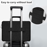 Laptop Shoulder Bag 13 13.3 14 Inch Case Compatible With Macbook Pro 14 2025-2021 M4/M3/M2/M1, Mac Air/Pro 13-13.3 Inch And Most Popular 13-14 Notebooks,Spill-Resistant Briefcase, Black
