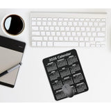 Non-Slip Rubber Mouse Pad? 2026 Calendar Vertical Edition Calendar Black Mouse Mat Mouse Pad Office Gaming Mousemat 9.5 Inch X 7.9 Inch