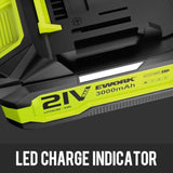 21V Max Lithium Ion Battery 3.0Ah Upgraded Version ()