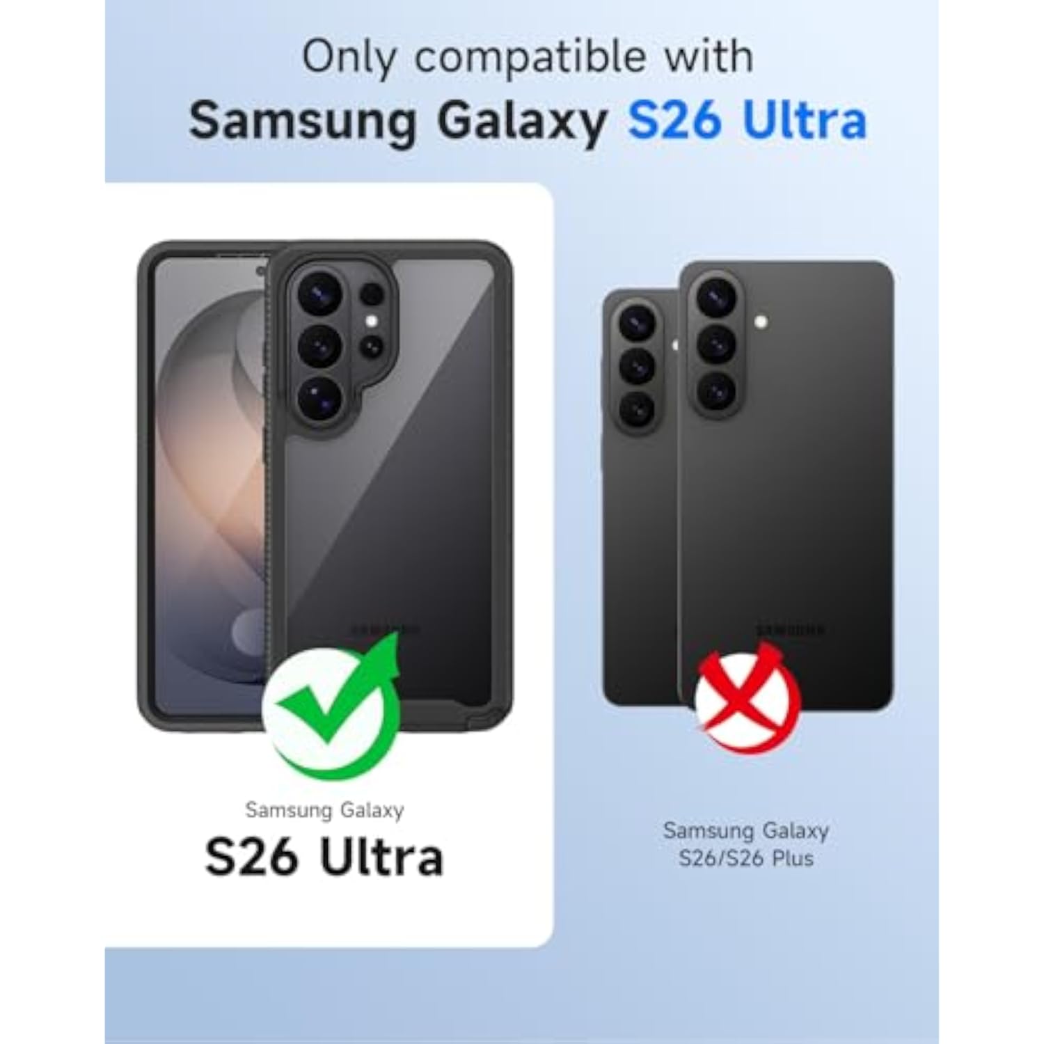 Samsung Galaxy S26 Ultra Phone Case Black - Premium Protection for Your Device