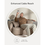 Anker MagSafe Charger Pad, MagGo iPhone 16 Wireless Charging Pad, Qi2 Certified 15W Wireless Charger, Compatible with iPhone 16/16 Plus/16 Pro/16 Pro Max/15/14/13/12 Series (Adapter Not Included)