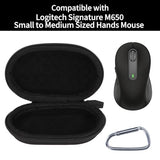 Case Compatible With Logitech Signature M650 / M550 Small To Medium Sized Hands Mouse (Graphite)