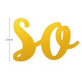 We Are So Proud Of You Graduation Banner Grad Party Decorations Golden