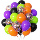 Halloween Latex Balloons Black Orange Green Inflatable Toys for Halloween Party Supplies