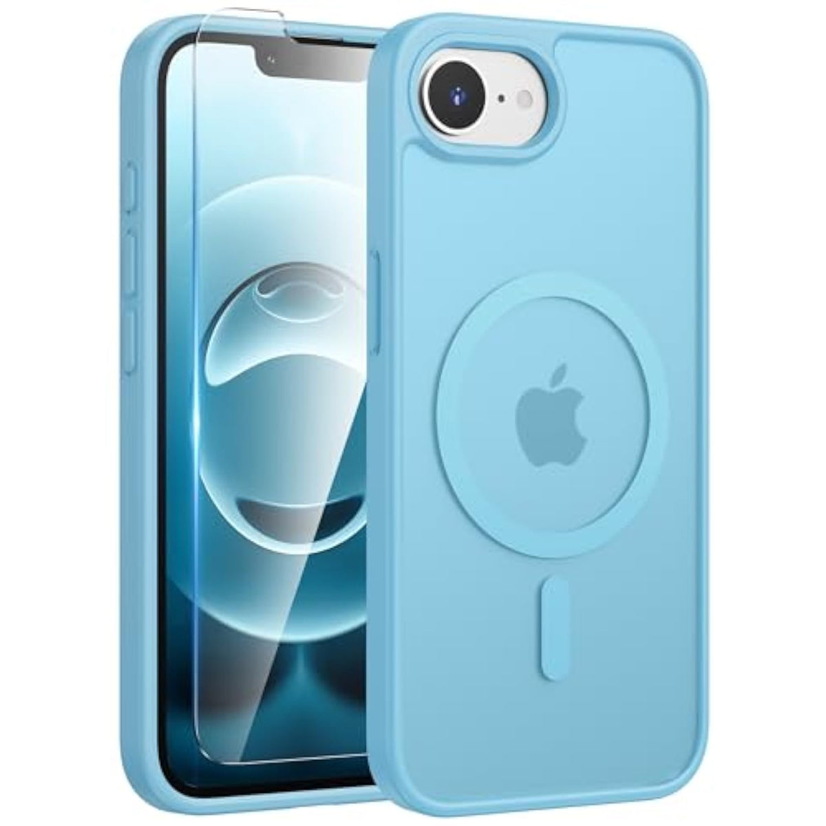 For Iphone 16E Phone Case: Iphone 16E 2025 Magnetic Matte Grade Drop Protection Phone Cover | Slim Anti-Slip Durable Shockproof Cases