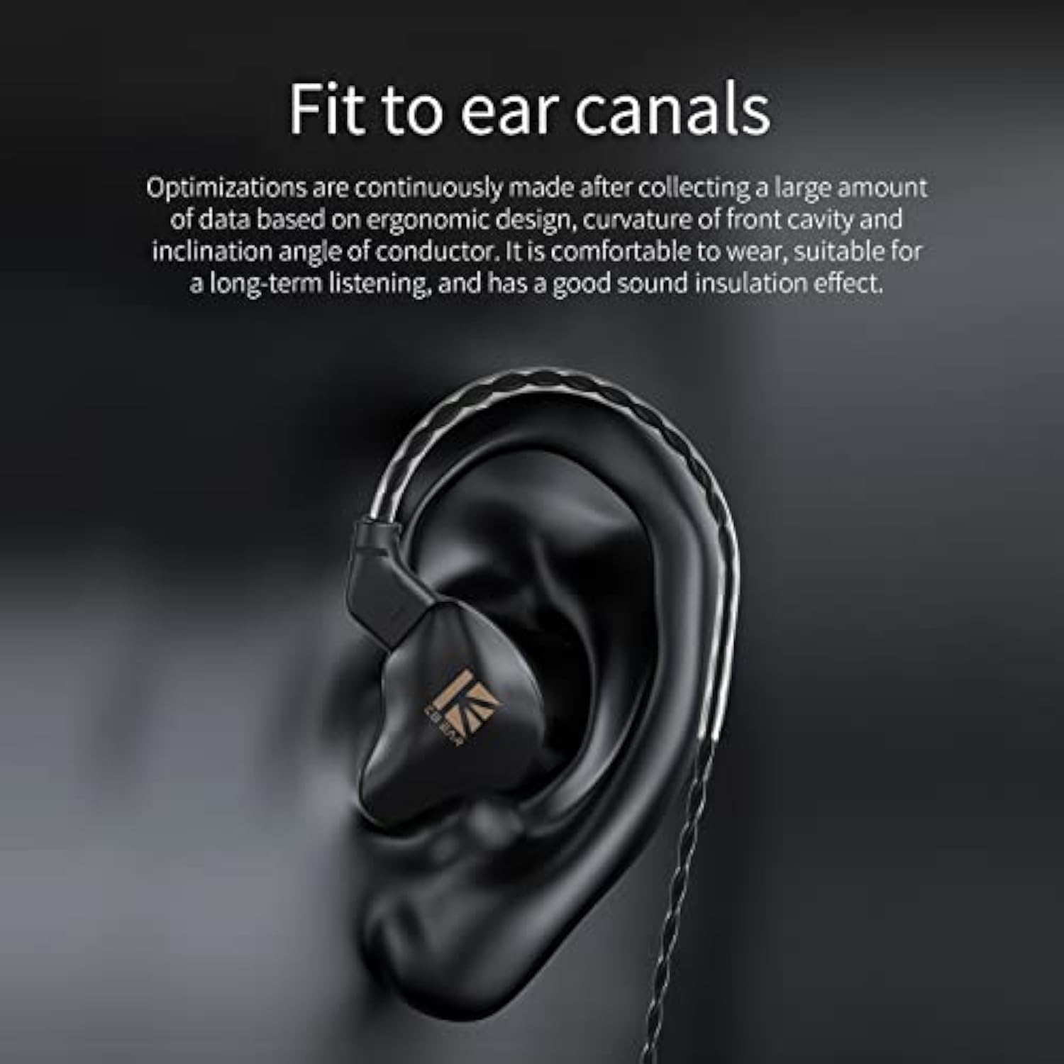 Kbear Ks1 1Dd Hifi Earphones Headphones, Iem Monitor Earphones With New 10Mm D