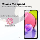 [2 Pack] for Galaxy S25 Ultra [6.9"] Screen Protector, 100% Fingerprint Unlock, 9H Hardness Shatterproof Long Durable Tempered Glass Film,[Easy