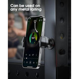 Gym Magnetic Phone Holder, 360° Rotatable Magnet Phone Holder For Gym Workout-Record, [N55 Super Magnet] Magnetic Cellphone Holder For All 4-7 Inch Smartphones