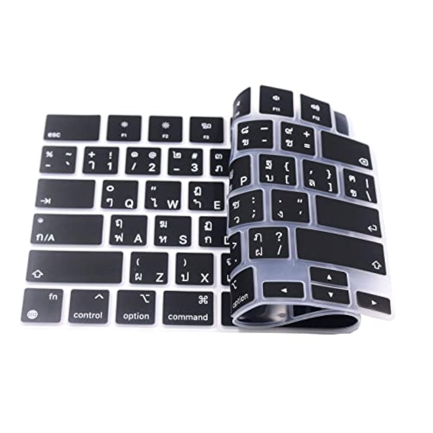 Thai Language Silicone Keyboard Cover Skin Compatible For 2022 Macbook Air 13.