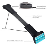 Usb 3.0 Header Splitter Extension Cable,Motherboard Usb 3.0 Internal Hub Split