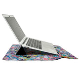 Sonix x Sanrio Laptop Sleeve, Foldable Case and Stand Compatible with Most 15 inch Laptops (Hello Kitty and Friends)