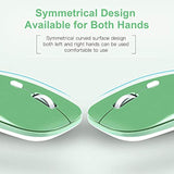 Wireless Mouse, 2.4G Slim Silent Cordless Mouse With Usb Receiver, 3 Adjustabl