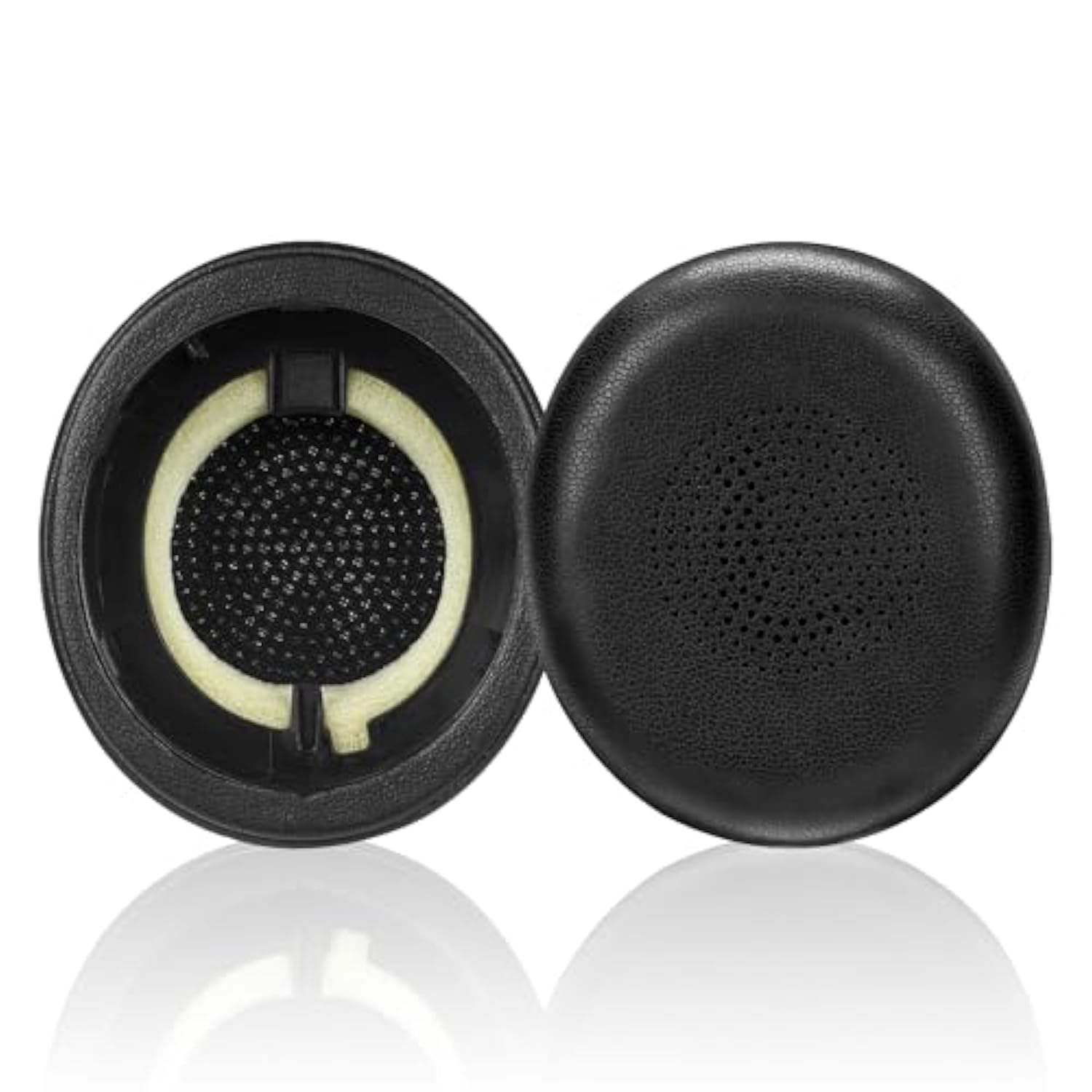 Ear Pads Replacement For Jabra Evolve2 65 (65Ms 65Uc Usb)/Evolve2 40 (40Uc 40Ms Usb)/Elite 45H On-Ear Wireless Headset, Headphone Ear Pads Cushions With Softer Protein Leather