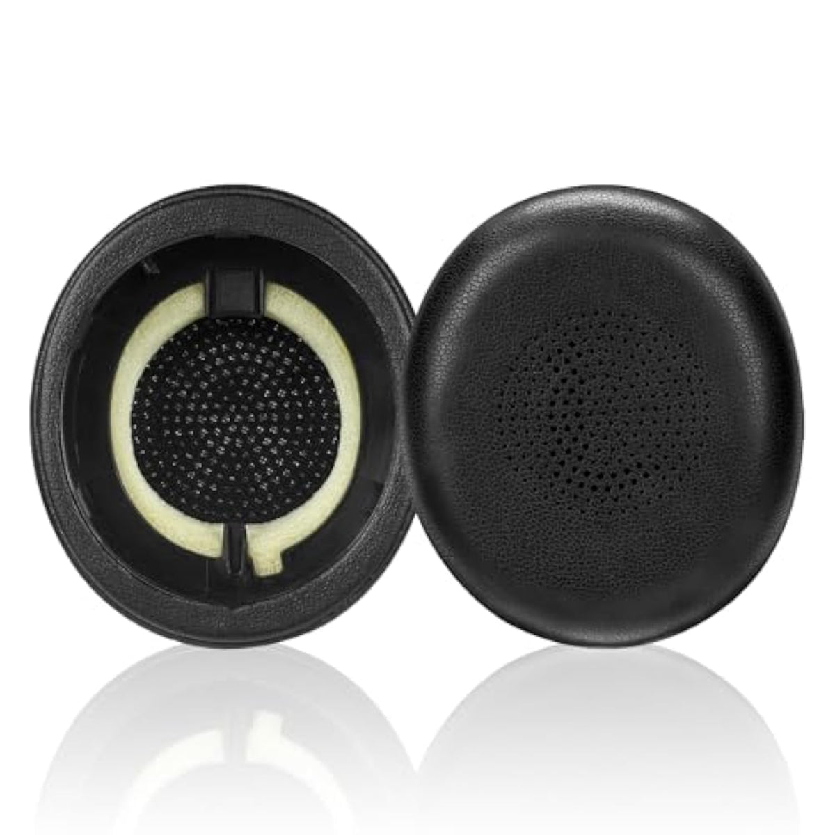 Ear Pads Replacement For Jabra Evolve2 65 (65Ms 65Uc Usb)/Evolve2 40 (40Uc 40Ms Usb)/Elite 45H On-Ear Wireless Headset, Headphone Ear Pads Cushions With Softer Protein Leather