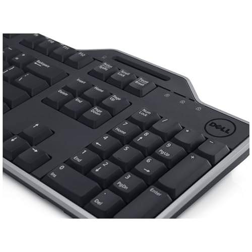 Kb813 Black Usb English Keyboard With Smart Card Reader-3Wpnc