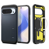 Spigen for Pixel 10 Pro XL Case, Tough Armor MagFit (2025) [Designed for Pixelsnap, Compatible with MagSafe Accessories] - Metal Slate