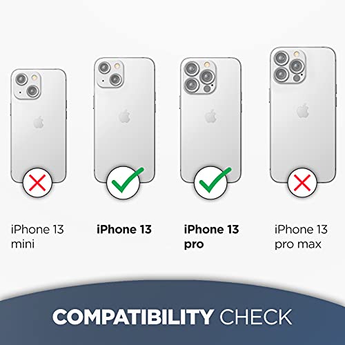 Matte Screen Protector for iPhone 13 / iPhone 13 Pro Tempered Glass (Full Coverage) Anti-Glare Fingerprint/Smudge Proof Finish (Case Compatible)
