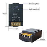 12V Wireless Remote Switch With 328 Ft Long Range, Dc 12V/24V/48V/72V Current Rating 30A, Remote Control Switch For Lights, Pump, Fan, Motor Etc
