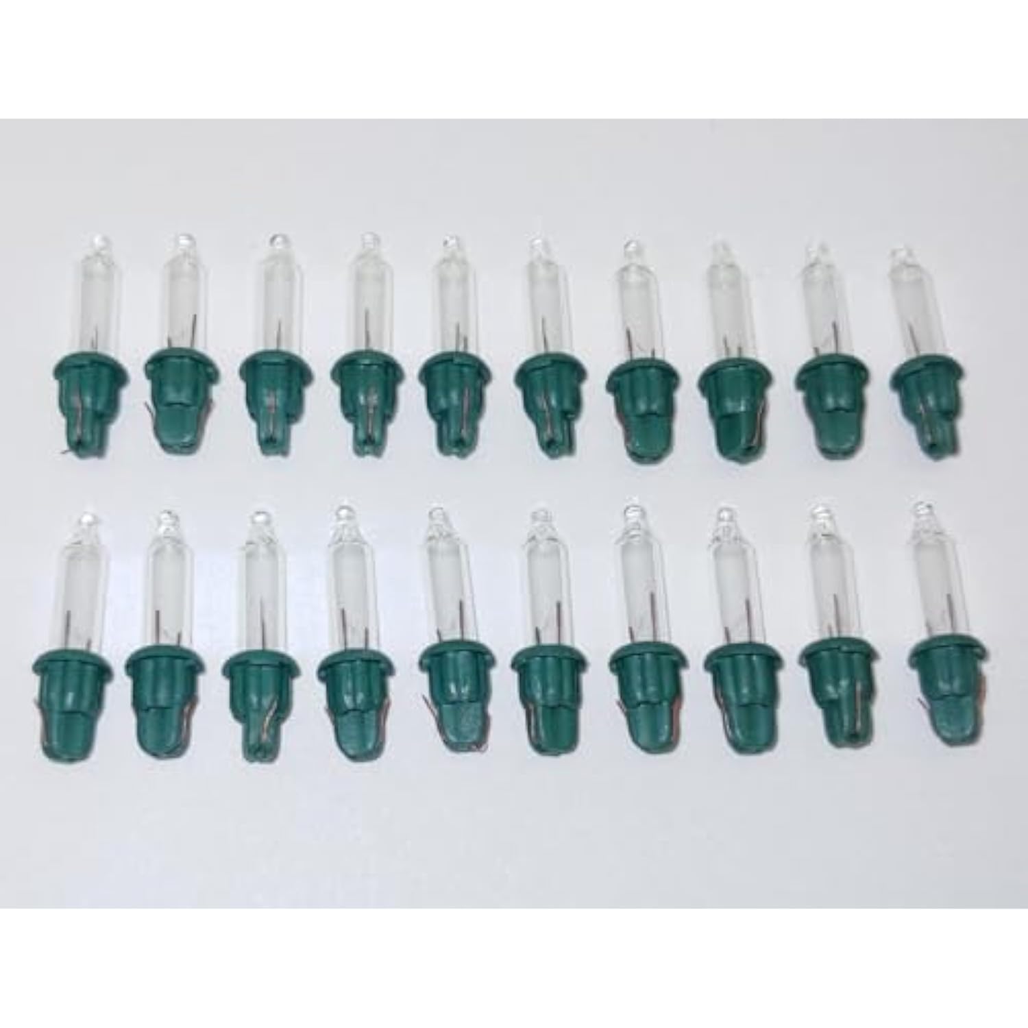 Ge 20X Mini 2.5 Volt Clear Christmas Light Bulbs Replacement Tree Lights Indoor Or Outdoor By