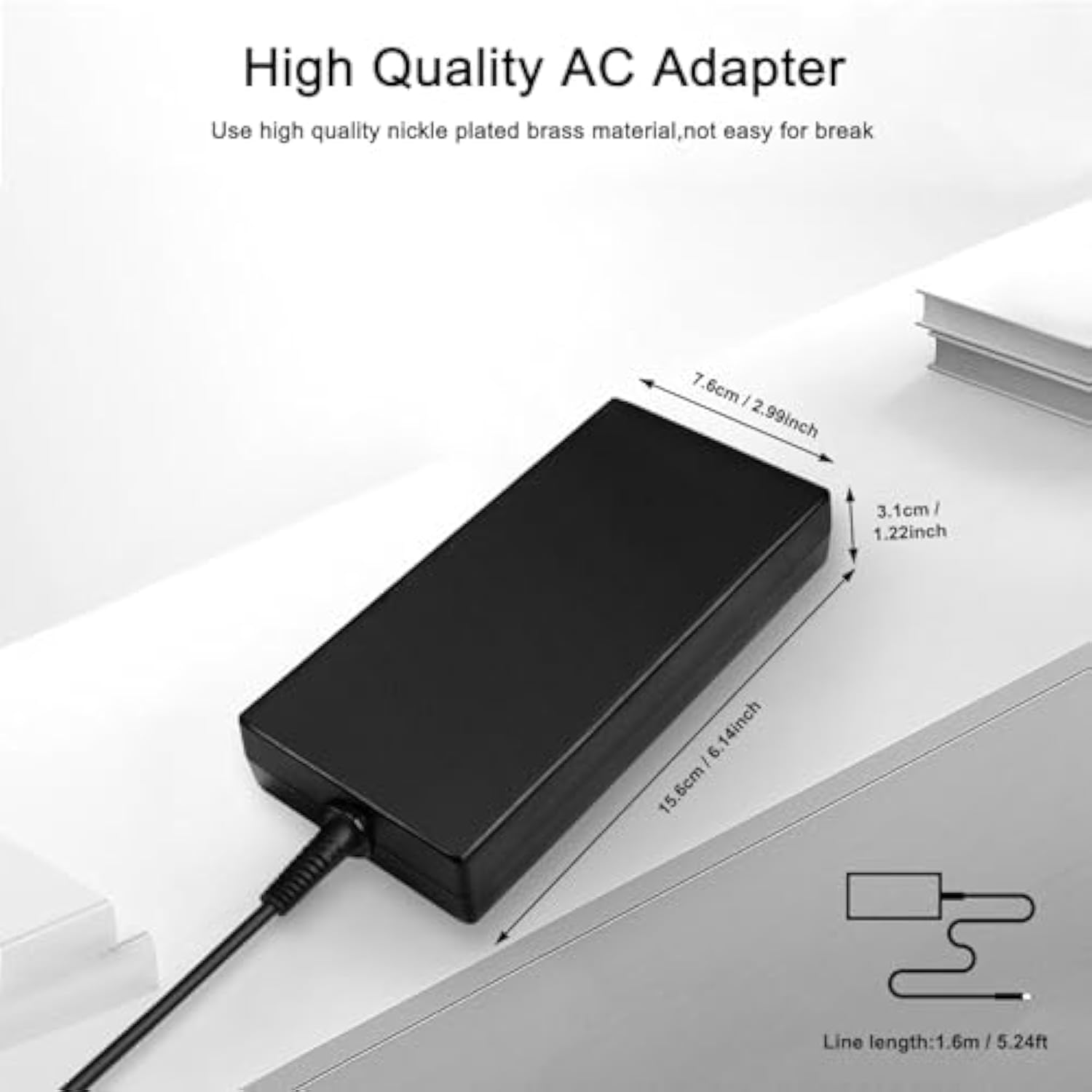 Charger Power Supply For Msi Ge75 Gl75 Gp75 Gp65 Ge73 Ge63 Gt72 Wt72 Aorus X7