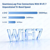 For Gigabyte Wifi 7 Magnetic Antenna 2.4G 5G 6G Wifi 6E Antennas For For Gigabyte X870 Aorusx870E Aorusx870M Aorusx870I Aorusx870 Gaming Pc Desktop Computer Motherboard With New Interface White