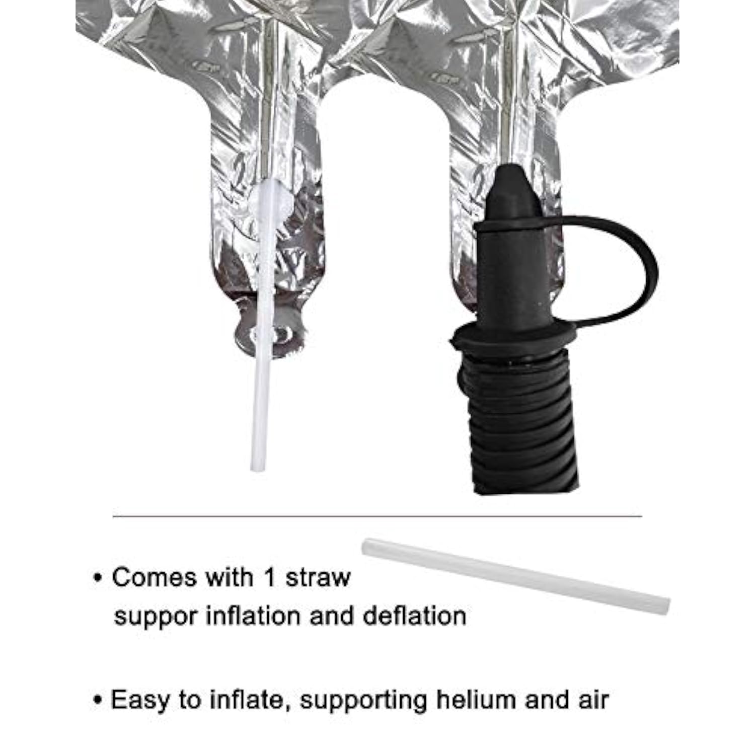 40 Inch Jumbo Silver Foil Mylar Number Balloons For Men Women 60Th Bir