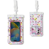 Sonix x Sanrio Waterproof Phone Pouch - Floating Phone Case Dry Bag w/Crossbody Lanyard - Beach Cruise Travel Essentials - Compatible w/All Devices,